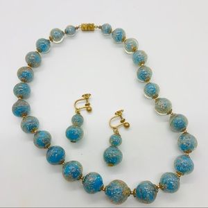 Vintage Gold Speckled Jewelry